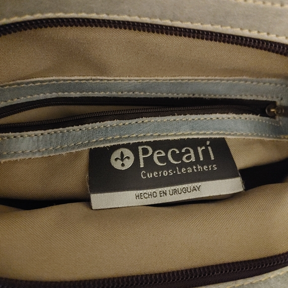 Pecari Sage Leather Braided Boho Purse! ⚜️ - Picture 14 of 16